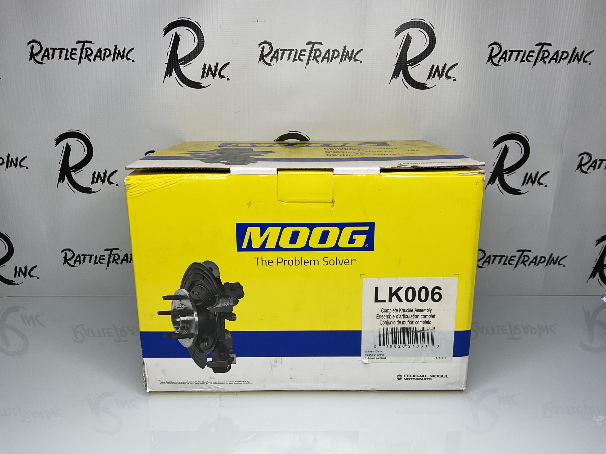 Moog pre-assembled front right (passenger side) steering knuckle assembly Nissan Altima Part No: LK006 (New, Stock No: 0790)