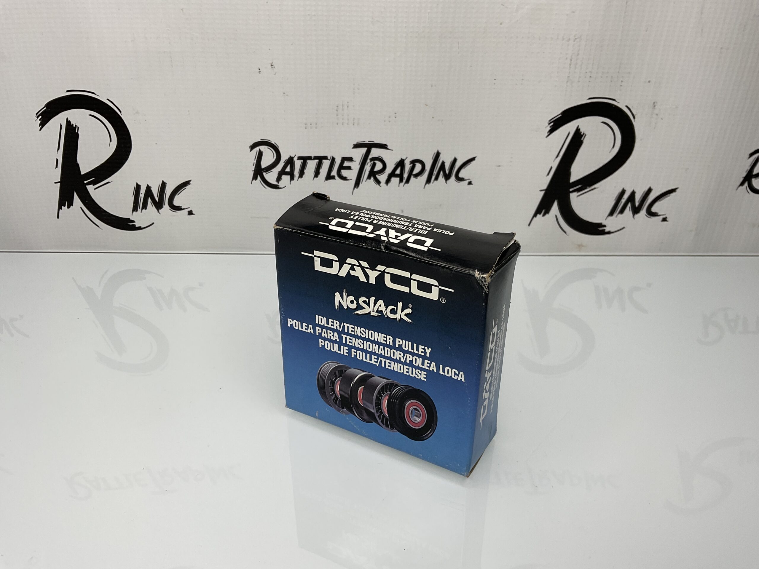 Dayco Accessory Drive Belt Idler Pulley Chevrolet, Geo, Pontiac, and Suzuki vehicles (1995–2001) Part No: 90508 (New, Stock No: 802)