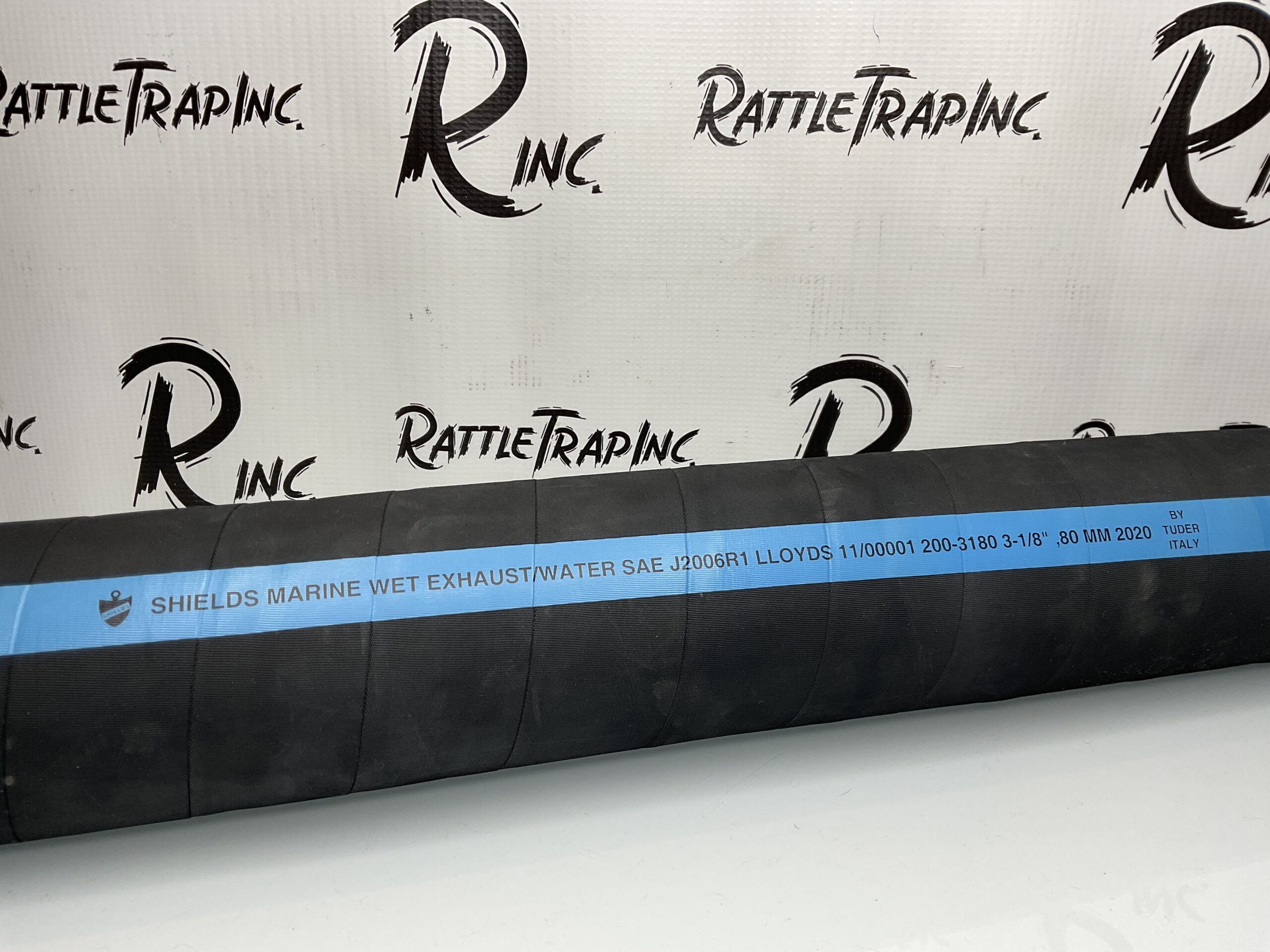 Shields Marine Wet Exhaust/Water Hose SAE J2006R1 3-1/8in (New, Stock No: 0818)