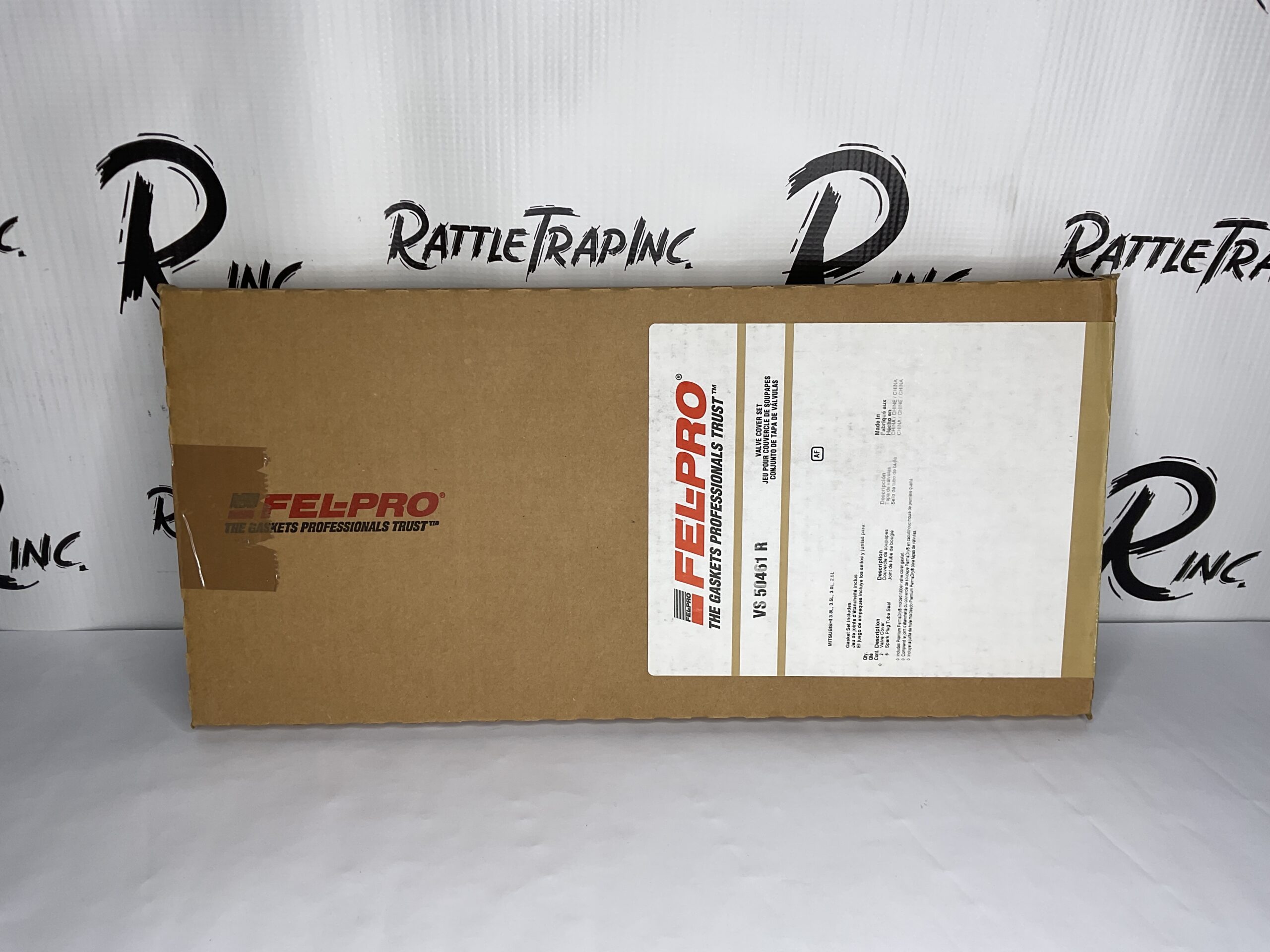 Fel-Pro Valve Cover Gasket Set Mitsubishi 3.8L, 3.5L 3.0L, 2.5L Part No: VS 50461 R “New, Stock No: 0579”