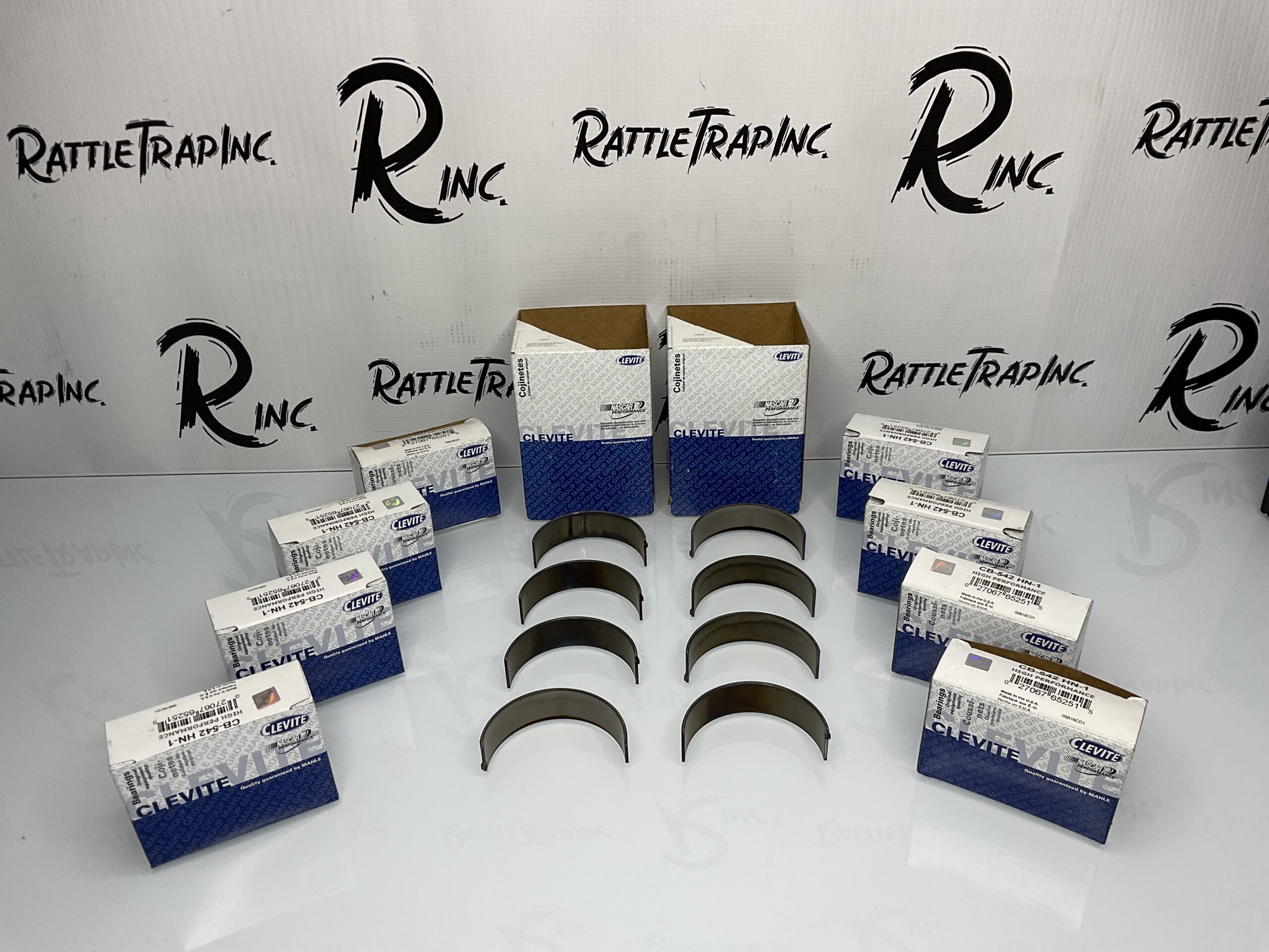 Clevite High Performance Rod Bearings Complete Set Part No: CB-542 HN-1 (New, Stock No: 0821)
