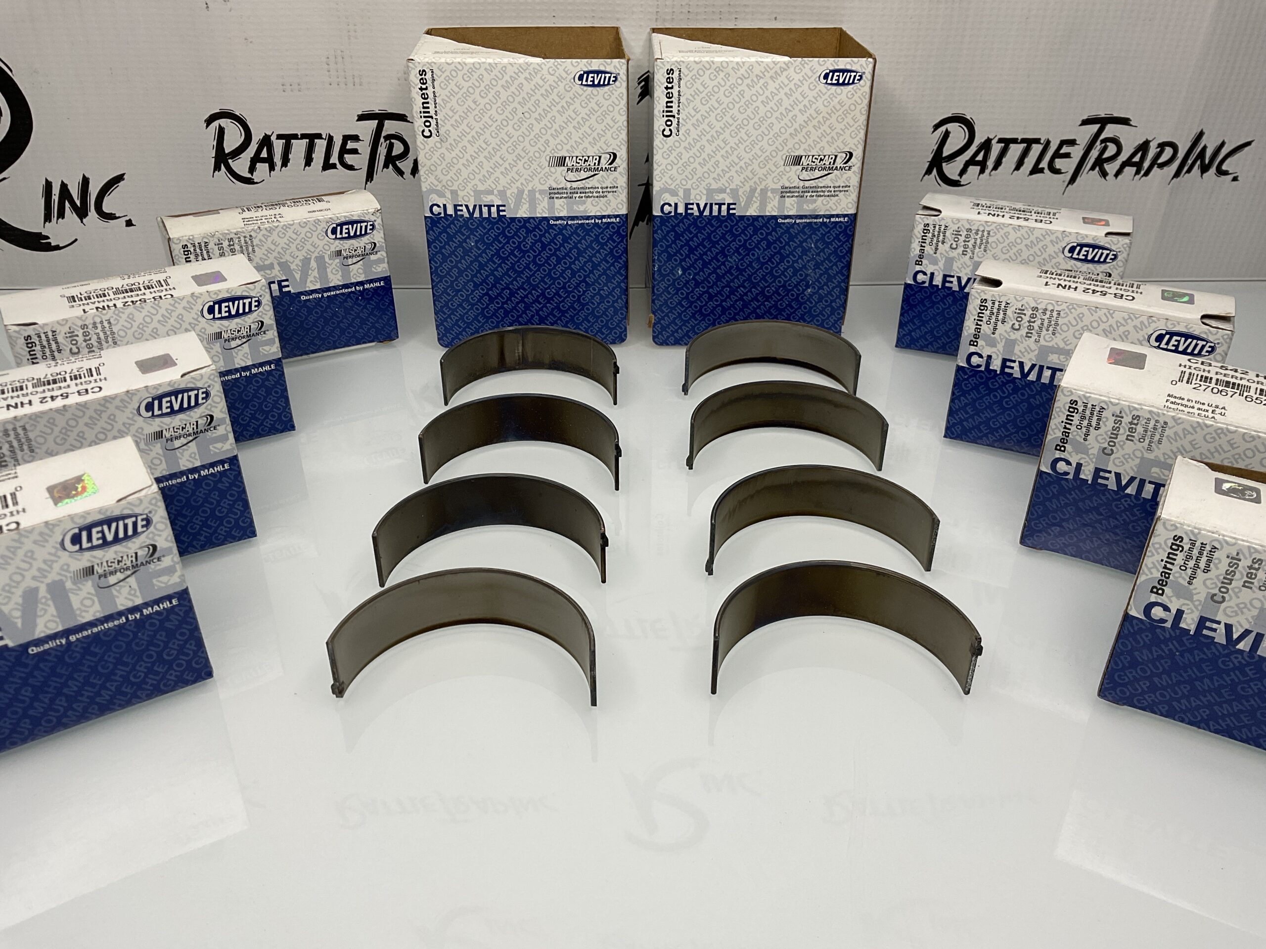 Clevite High Performance Rod Bearings Complete Set Part No: CB-542 HN-1 (New, Stock No: 0821)
