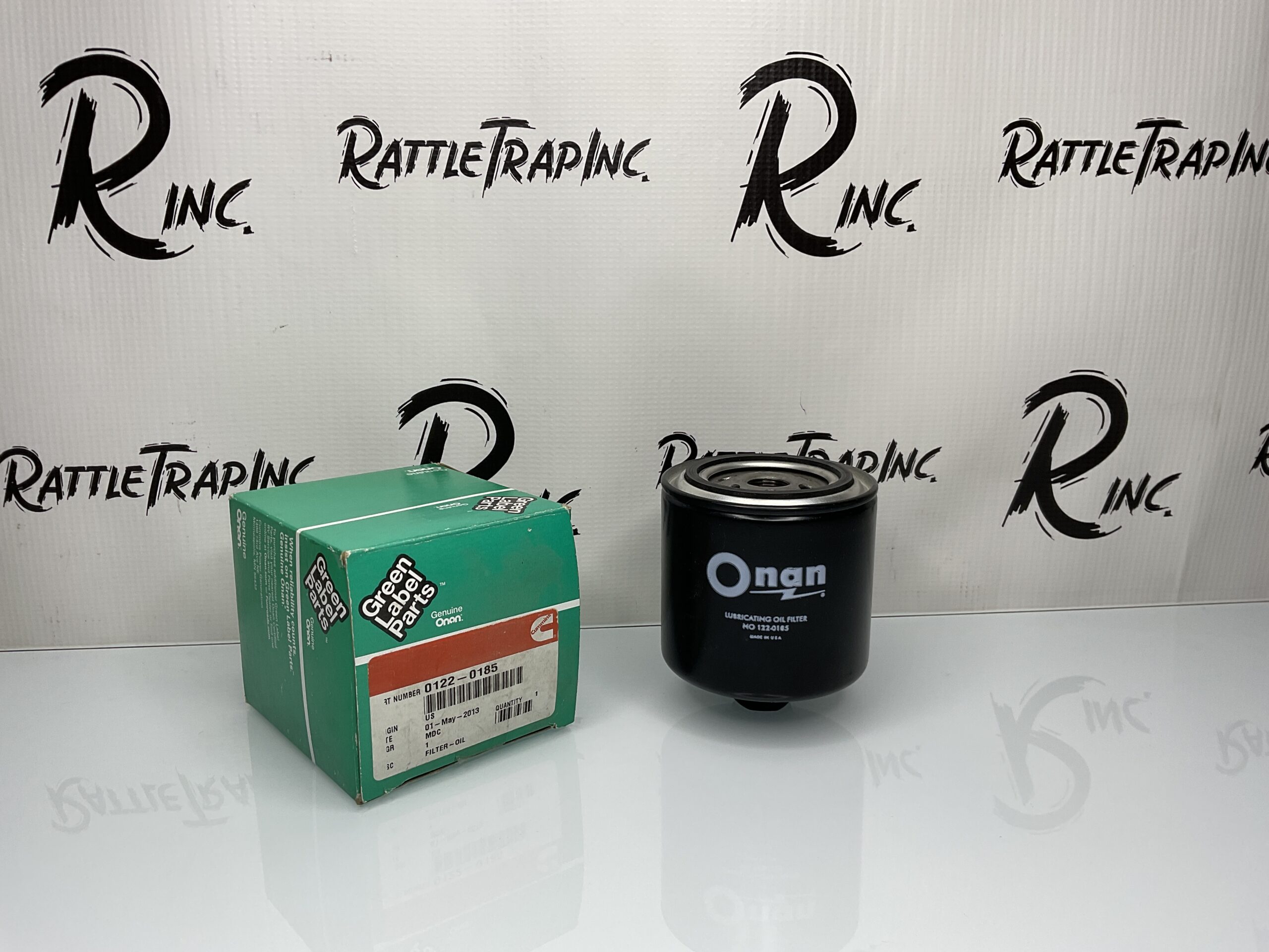 Cummins Onan Oil Filter Part No: 0122-0185 (New, Stock No: 0841)