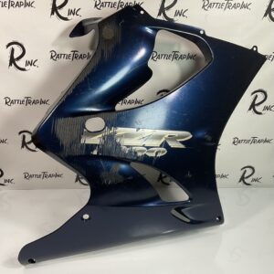 Kawasaki ZZR 1200 ZX1200 Right Side Fairing Blue 55028-0001 (Used, Stock No: 0909)