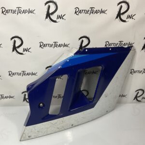 Suzuki OEM 1991 - 92 GSXR 1100 Right Mid Cowling Blue/White (Used, Stock No: 0906)