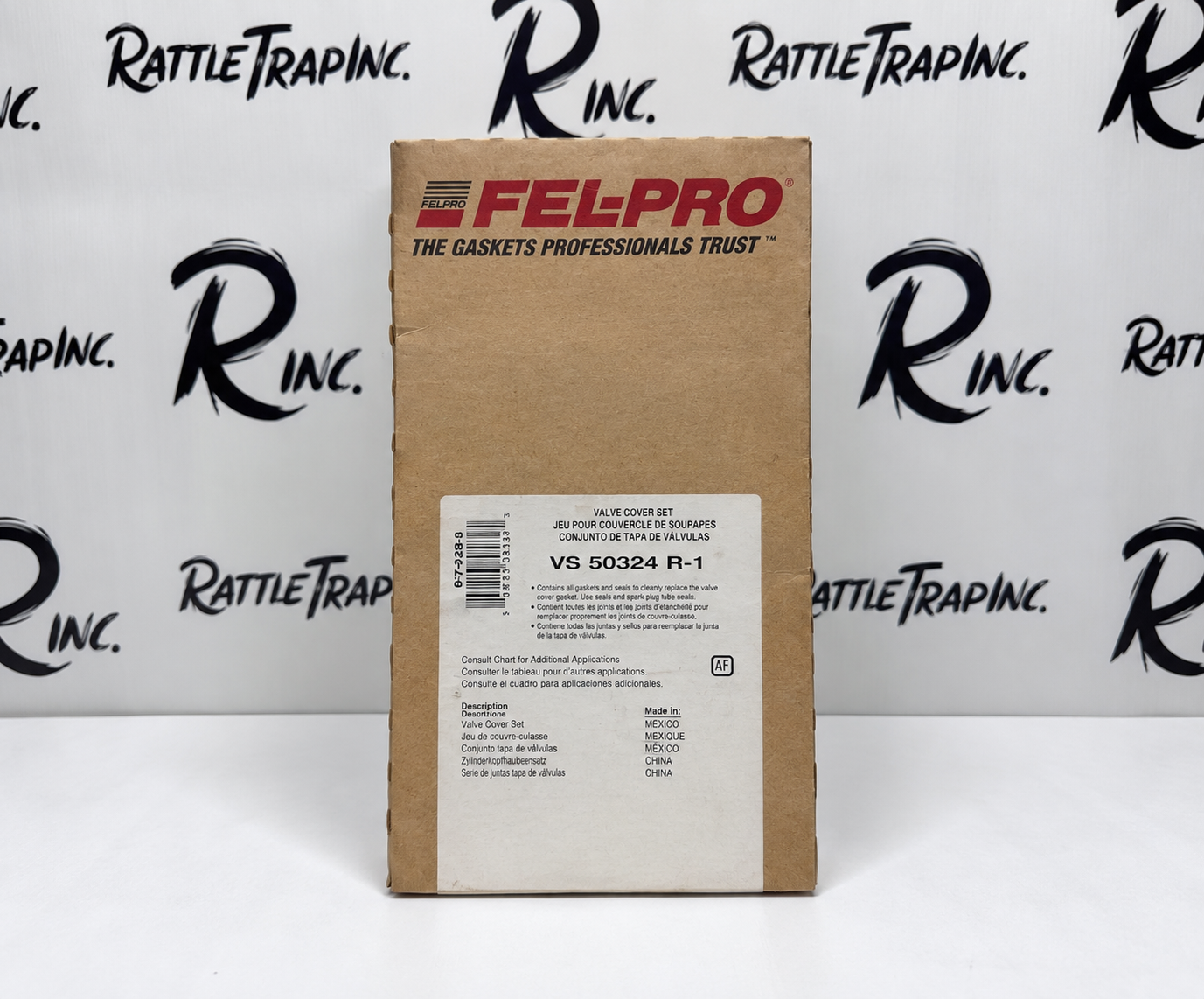 Fel-Pro Valve Cover Gasket Set 1.6 Toyota/Geo Part No: VS 50324 R-1 (New, Stock No: 0912)