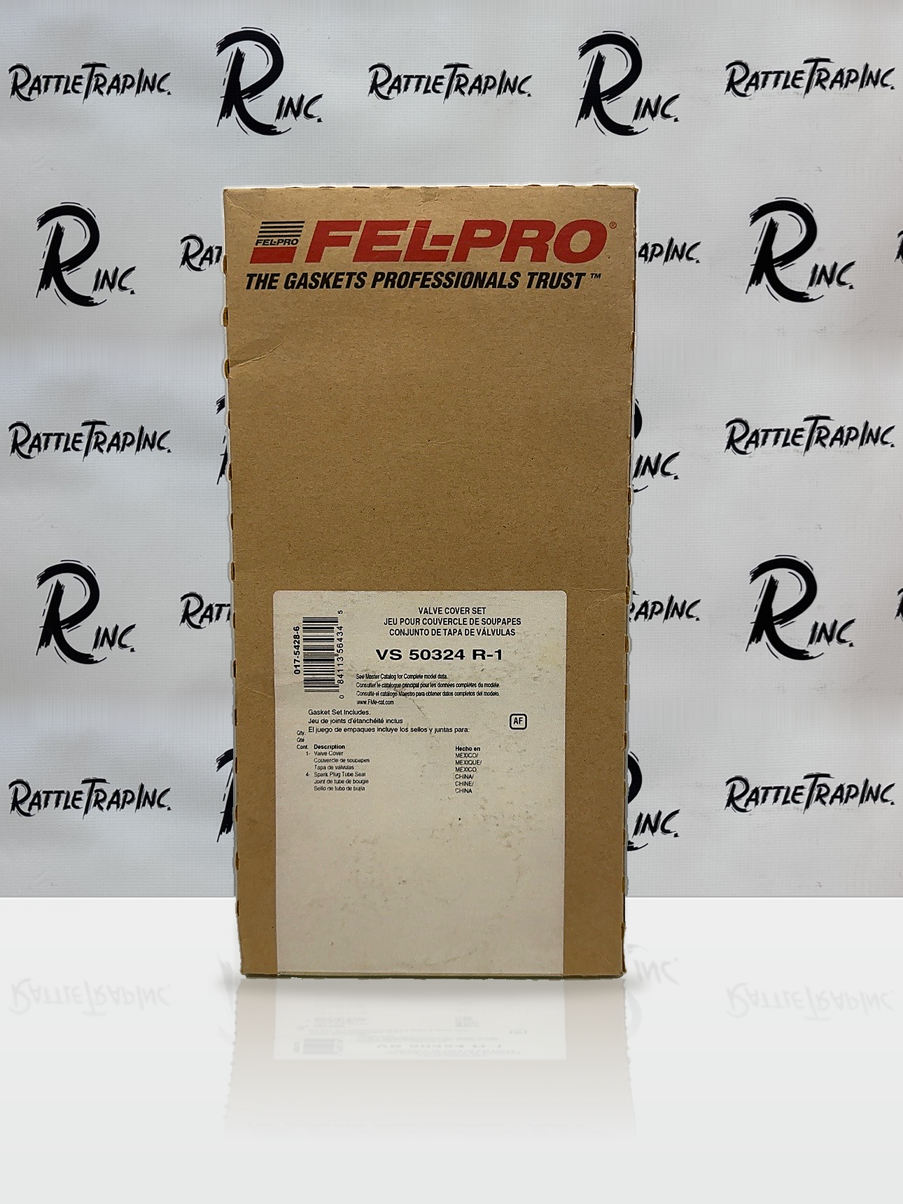 Fel-Pro Valve Cover Gasket Set 1.6 Toyota/Geo Part No: VS 50324 R-1 (New, Stock No: 0962)