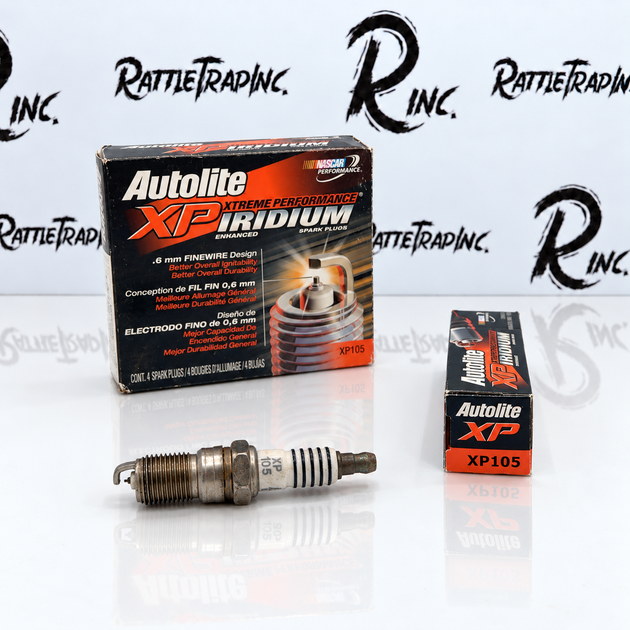 Autolite Spark Plug Part No: XP105 (New, Stock No: 0972-B01)