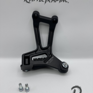2025 CFMOTO Ibex 450 Right Passenger Footpeg & Bracket Assembly OEM 6AQV-140300-6000 (Used, Stock No: 0986-B04)