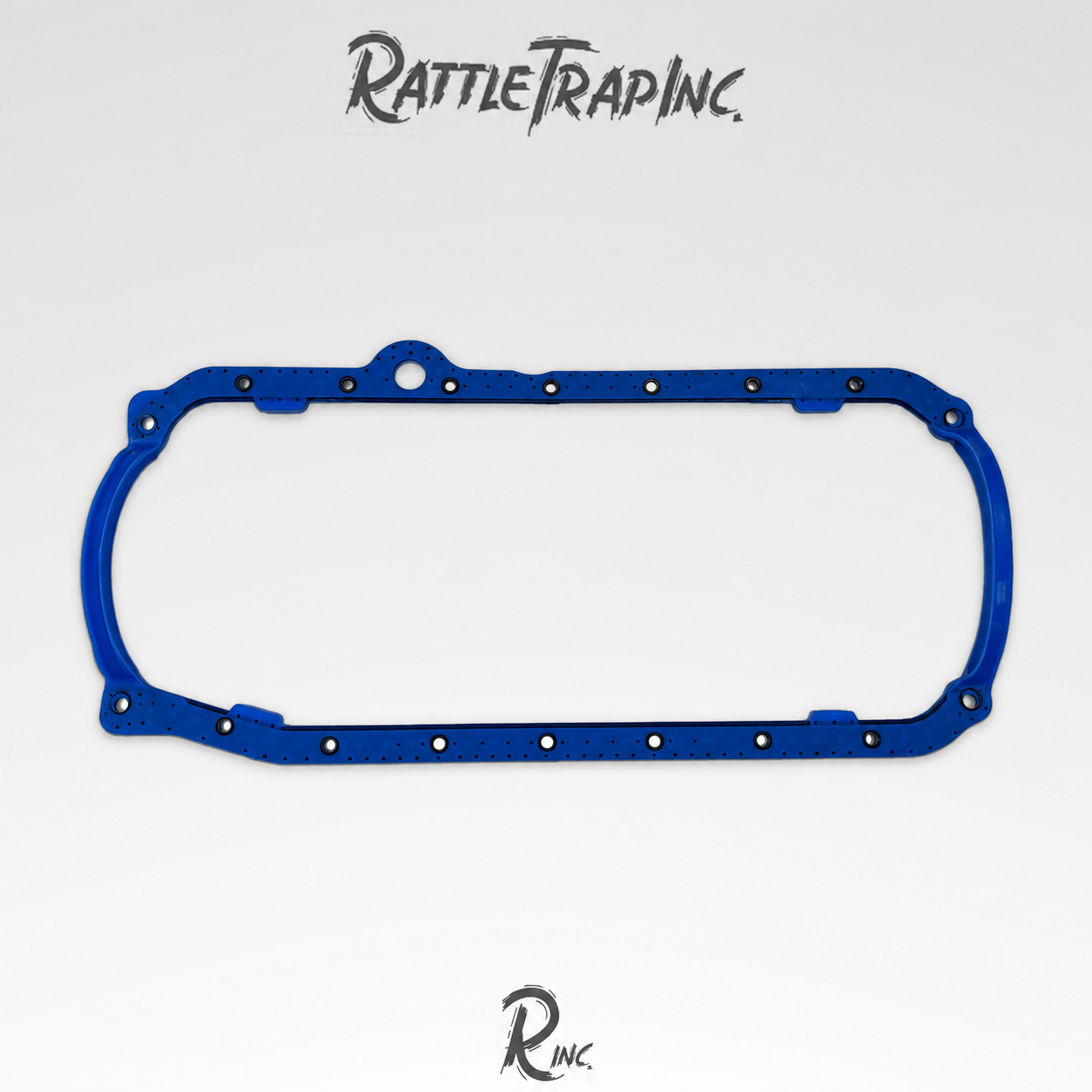 Chevy GMC 5.0L 5.7L V8 One Piece Oil Pan Gasket Blue OS34500R Style (New, Stock No: 1015-B05)