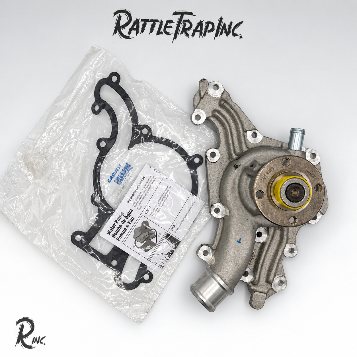 Carquest T4125 Water Pump with Gasket Ford Ranger Bronco II 2.9L V6 (New, Stock No: 1037-B07)
