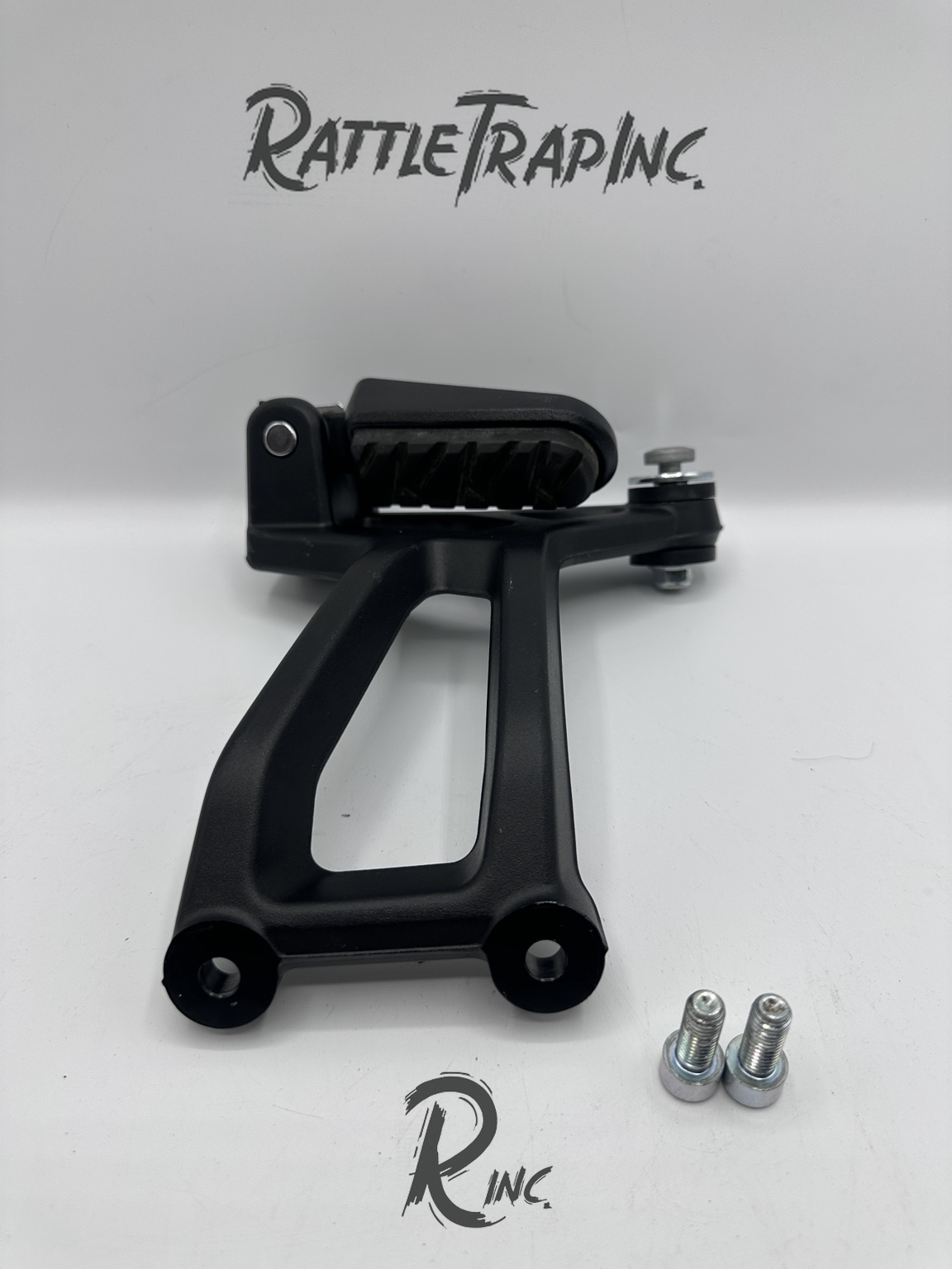 2025 CFMOTO Ibex 450 Right Passenger Footpeg & Bracket Assembly OEM 6AQV-140300-6000 (Used, Stock No: 0986-B04)