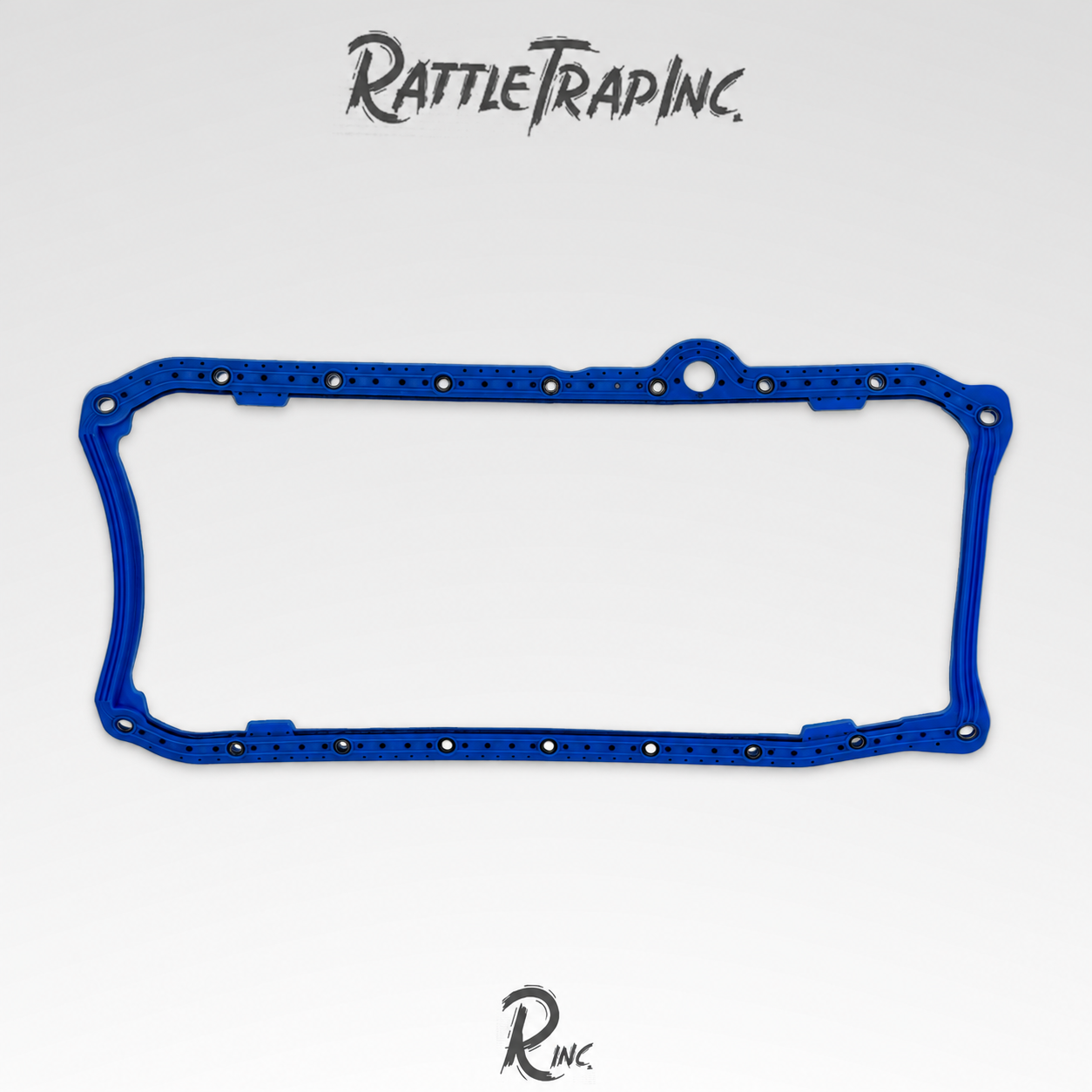 Chevy GMC 5.0L 5.7L V8 One Piece Oil Pan Gasket Blue OS34500R Style (New, Stock No: 1015-B05)