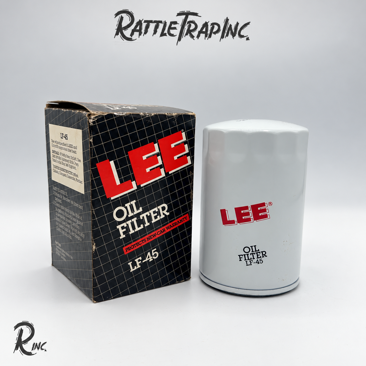 Vintage LEE LF-45 Spin-On Engine Oil Filter USA Made with Original Box (New, Stock No: 1029-B07)
