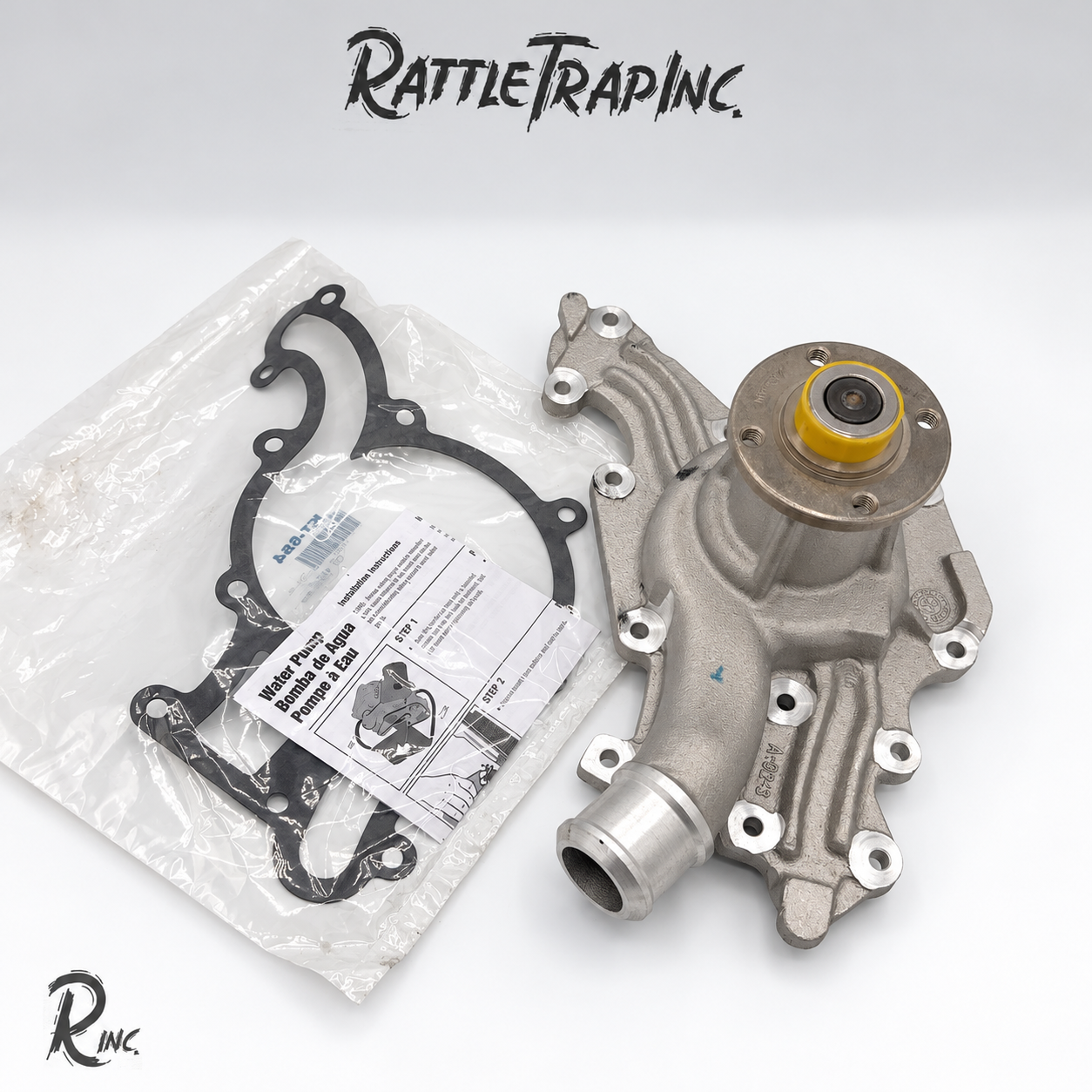 Carquest T4125 Water Pump with Gasket Ford Ranger Bronco II 2.9L V6 (New, Stock No: 1037-B07)