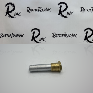 E-2 Marine Engine Zinc Anode 1/2” NPT x 2” with Threaded Plug (New, Stock No: 0960-B02)
