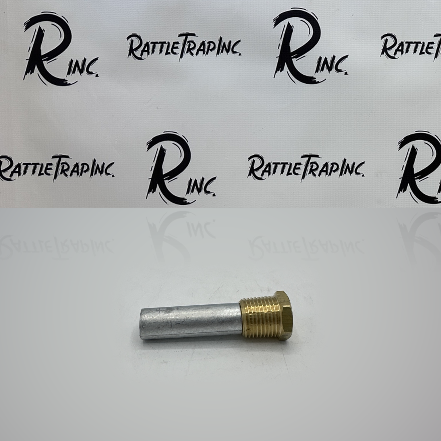 E-2 Marine Engine Zinc Anode 1/2” NPT x 2” with Threaded Plug (New, Stock No: 0960-B02)
