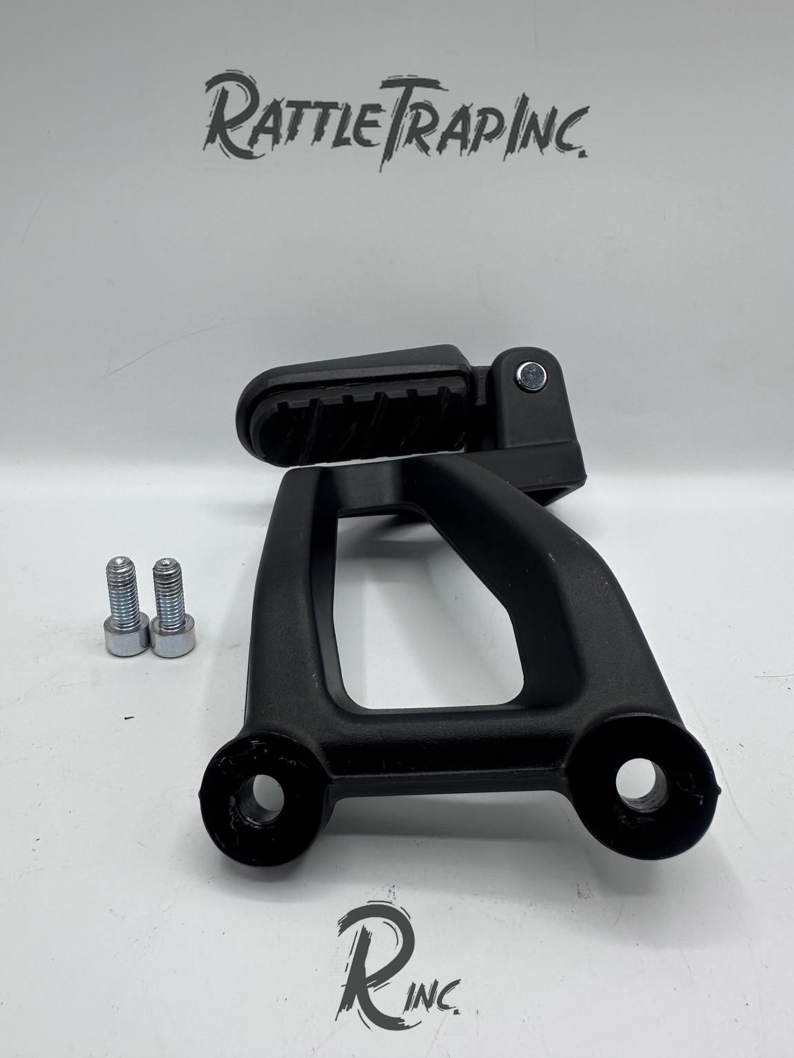 2025 CFMOTO Ibex 450 Left Rear Passenger Footpeg & Bracket Assembly OEM 6AQV-140200-6000 (Used, Stock No: 0967-B04)