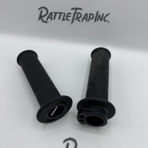 2025 CFMOTO Ibex 450 Left & Right Handlebar Grip Set with Throttle Tube (Used, Stock No: 0988-B04)