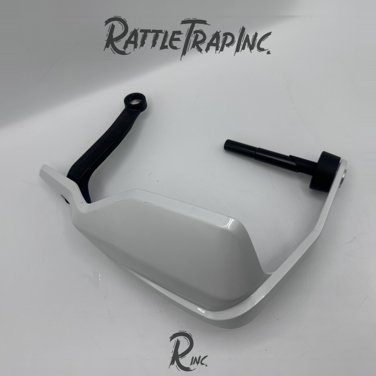 2025 CFMOTO Ibex 450 Left OEM Handguard Nebula White 6AQV-041003-6000-0VE00 (Used, Stock No: 0995-B04)