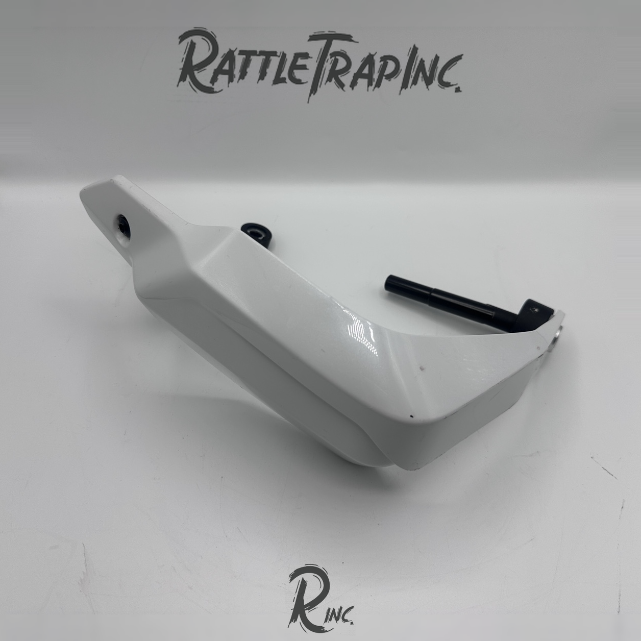 2025 CFMOTO Ibex 450 OEM Right Handguard Nebula White 6AQV-041004-6000-0VE00 (Used, Stock No: 0996-B04)