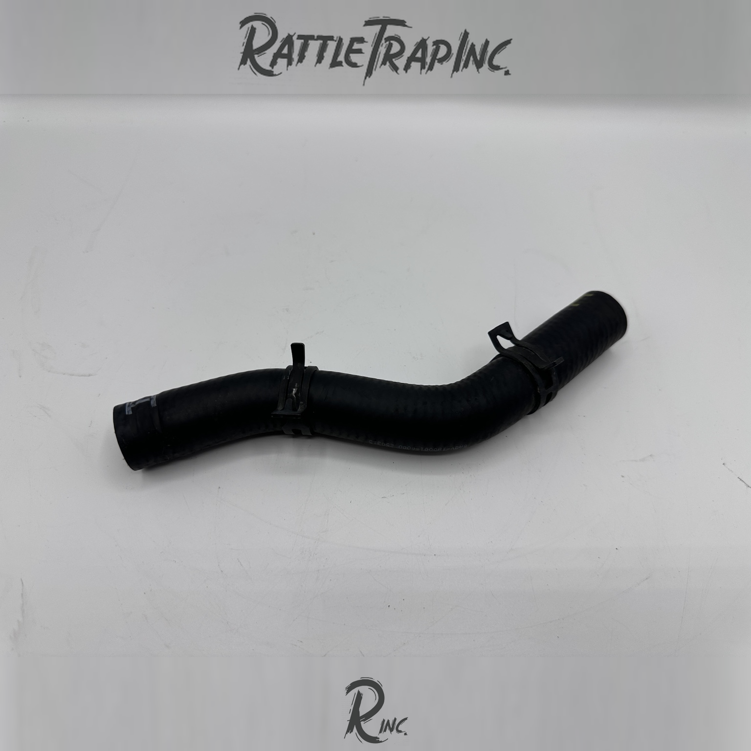 2025 CFMOTO Ibex 450 OEM Radiator Inlet Coolant Hose with Clamps 6AQV-180001-6000 (Used, Stock No: 1000-B04)