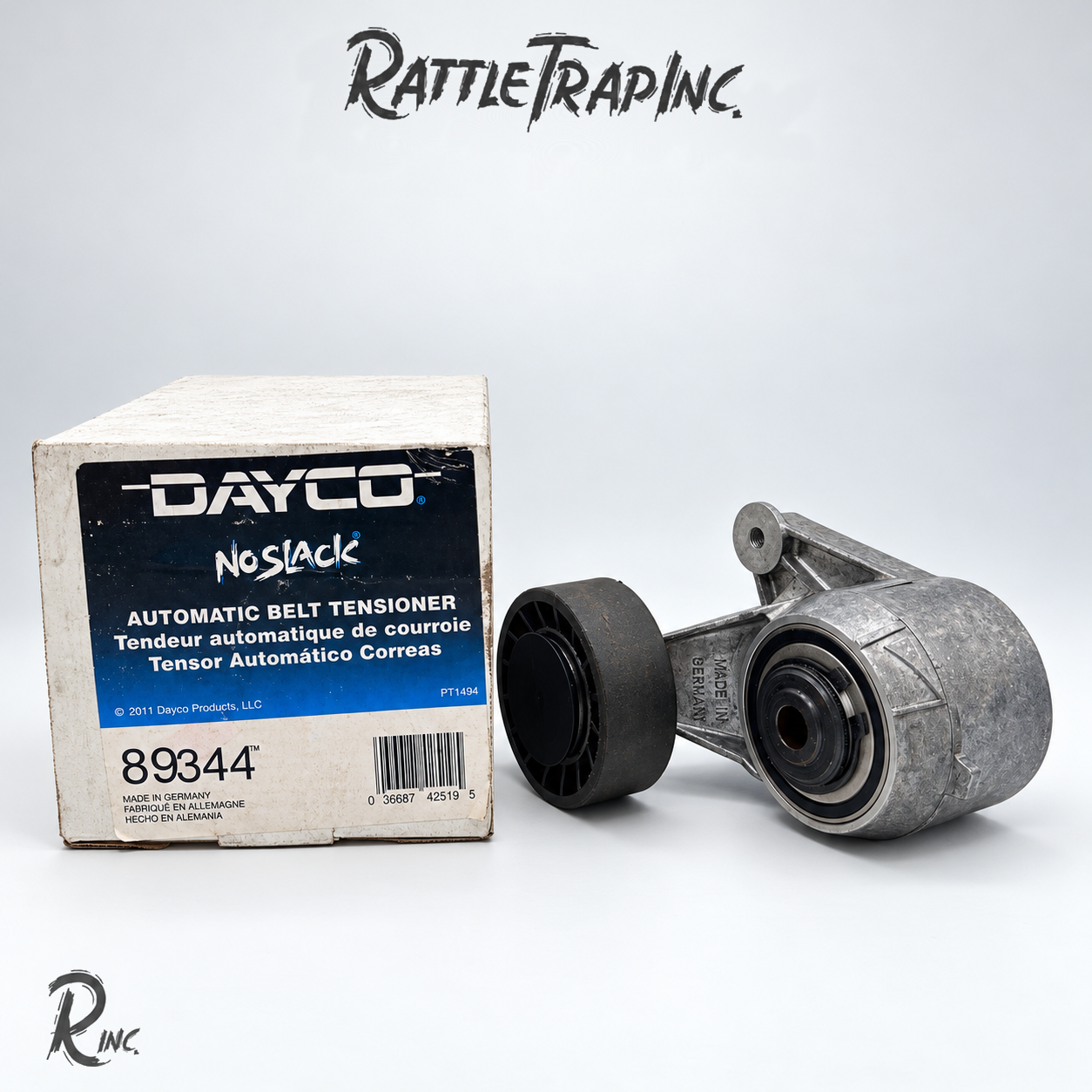 Dayco 89344 NoSlack Automatic Belt Tensioner Mercedes-Benz Made in Germany (New, Stock No: 1041-B07)