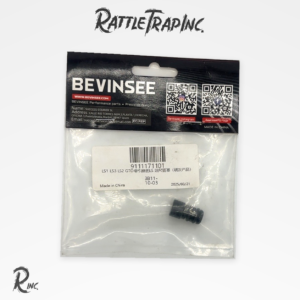 Bevinsee 9111171101 LS Engine Oil Dipstick Tube Hole Plug Black Aluminum (New, Stock No: 1058-B07)